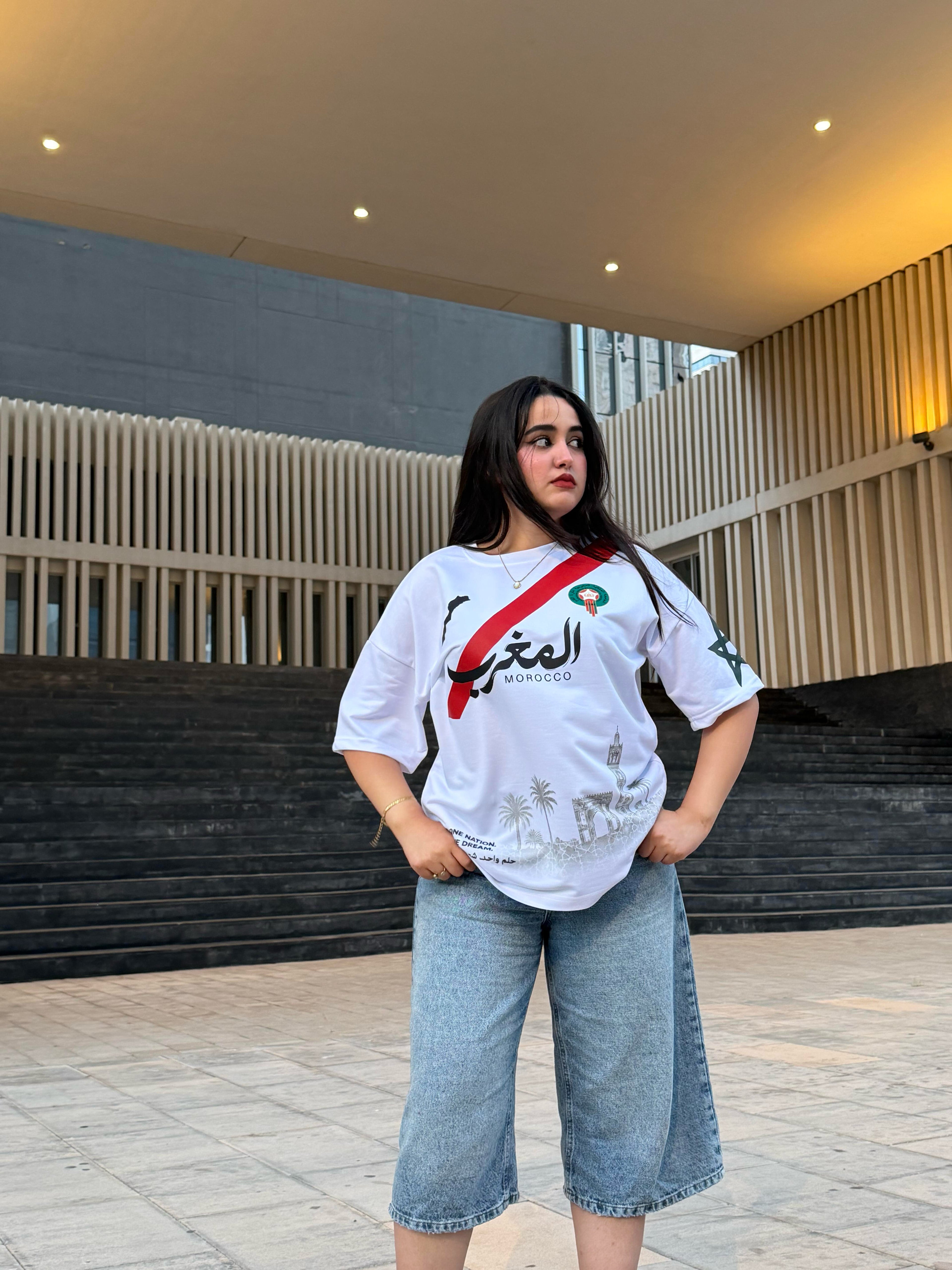 T-shirt "Héritage Maroc" - Streewear Unisexe