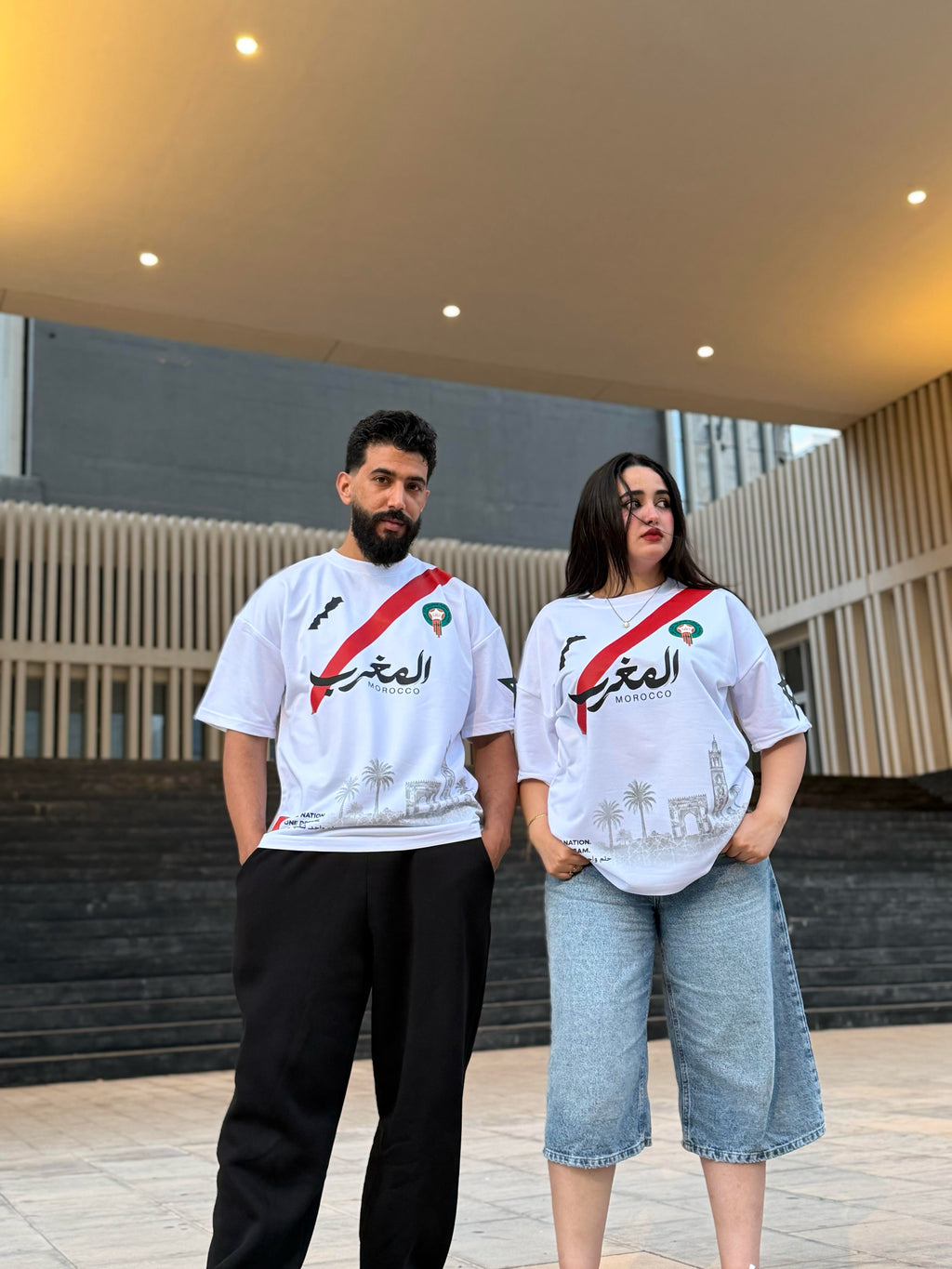 T-shirt "Héritage Maroc" - Streewear Unisexe