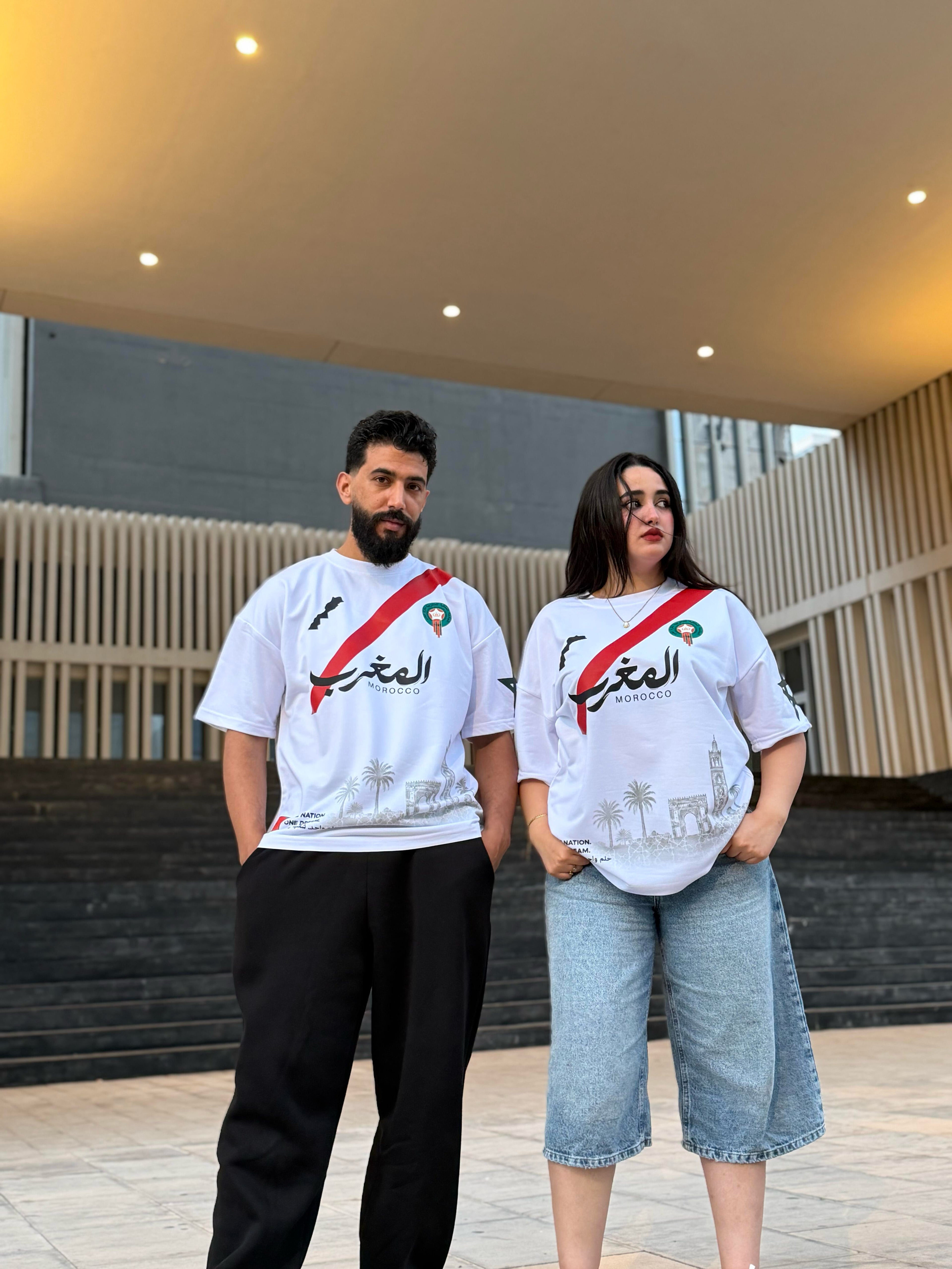 T-shirt "Héritage Maroc" - Streewear Unisexe