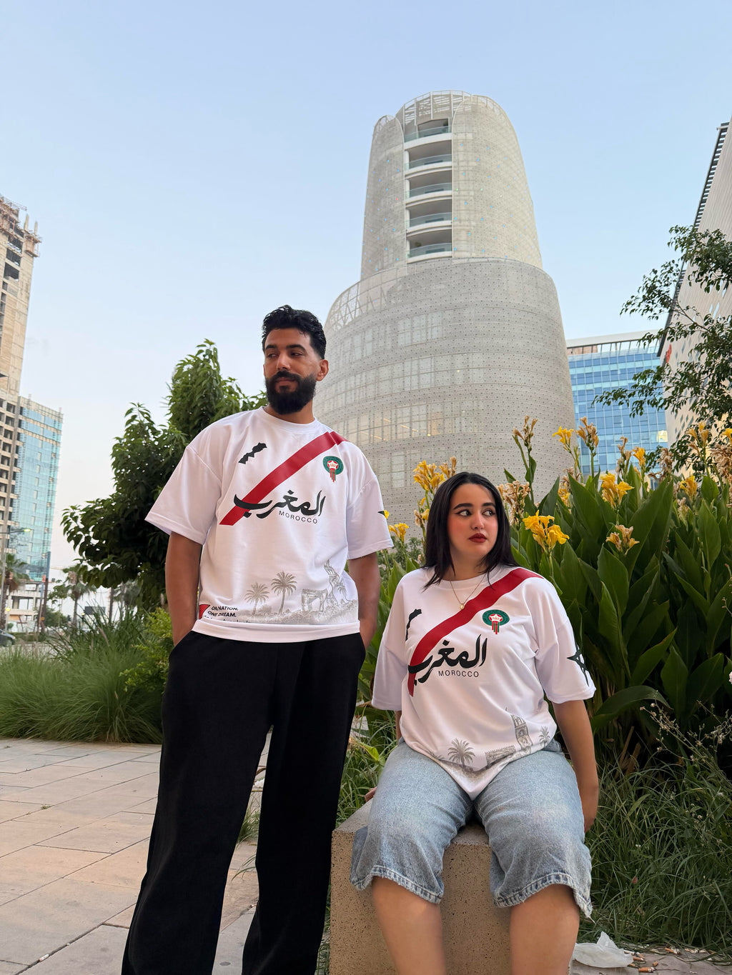 T-shirt "Héritage Maroc" - Streewear Unisexe