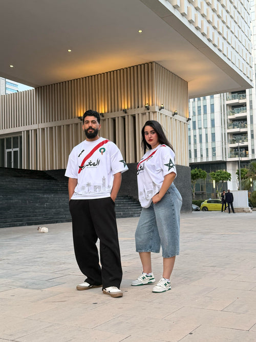 T-shirt "Héritage Maroc" - Streewear Unisexe