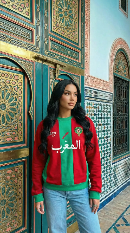 Sweatshirt "Héritage Maroc" -  Unisexe